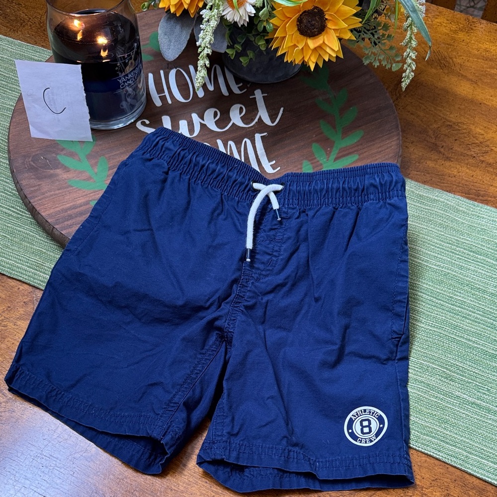 Crazy 8 Navy Blue Kids Shorts